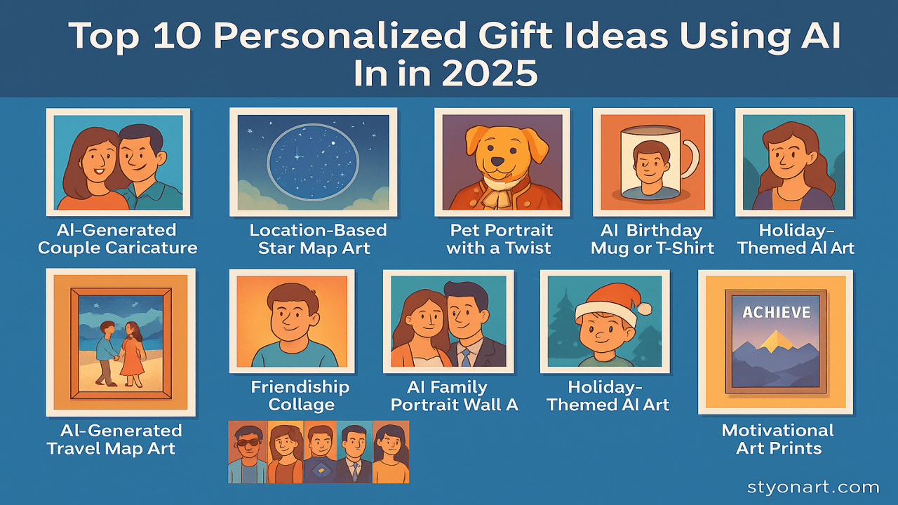 Top 10 Personalized Gift Ideas Using AI in 2025