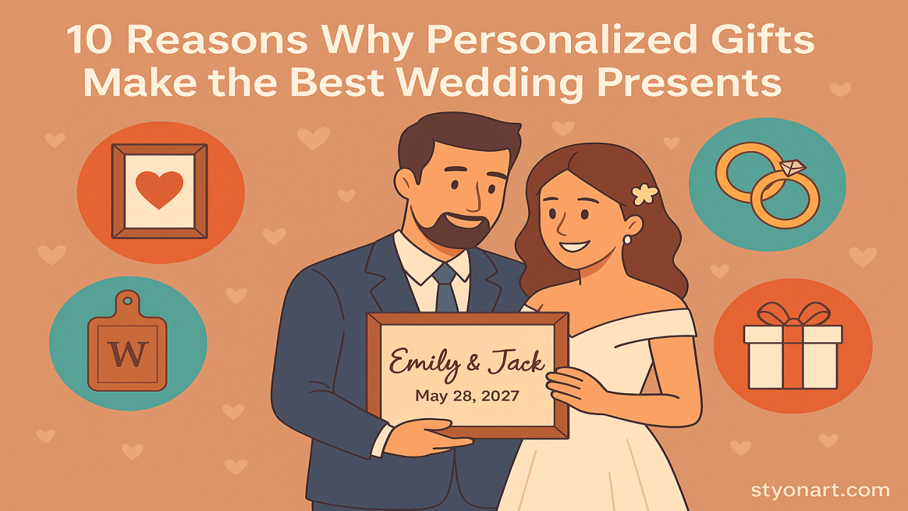 10 Reasons Why Personalized Gifts Make the Best Wedding Presents