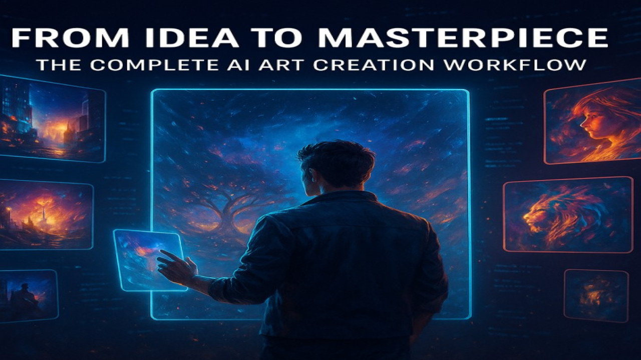 From Idea to Masterpiece: The Complete AI Art Creation Workflow