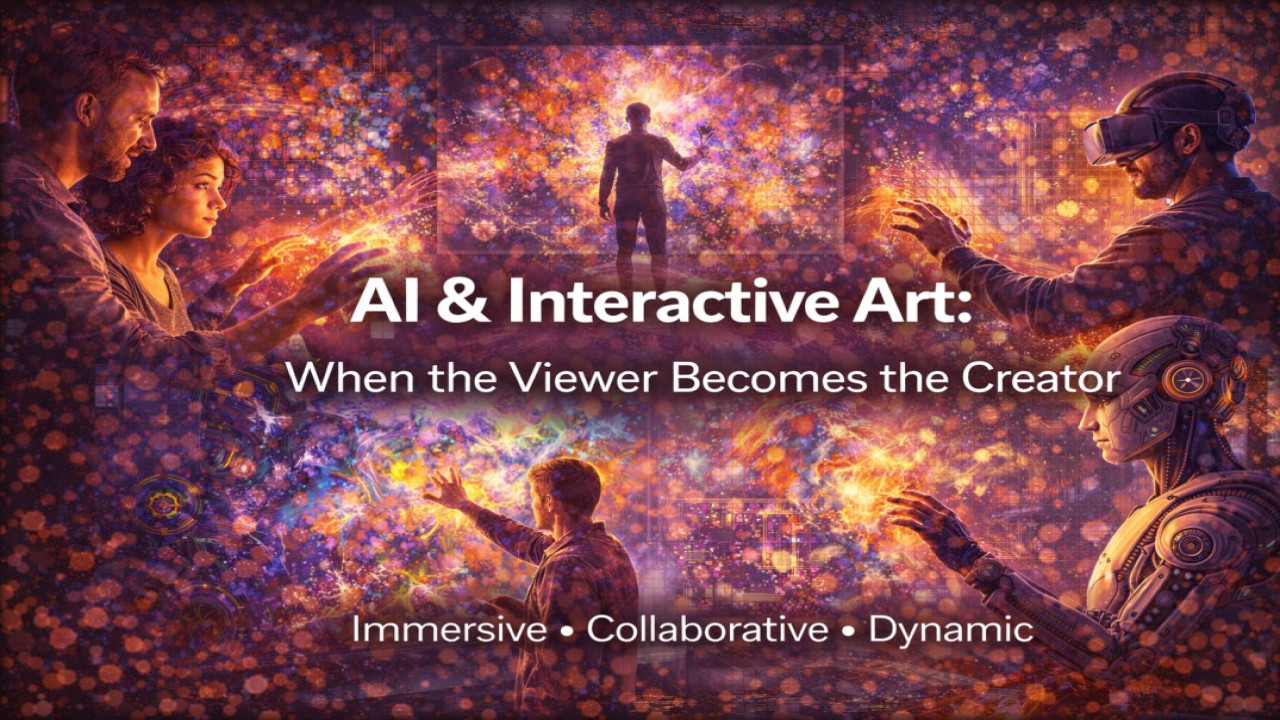 AI & Interactive Art: When the Viewer Becomes the Creator